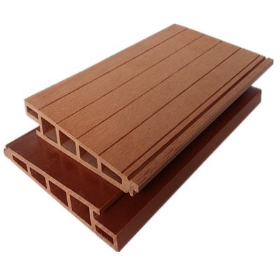Neme Dayanıklı 1.5cm WPC Duvar Paneli Yanmaz WPC Ahşap Kaplama 146MM