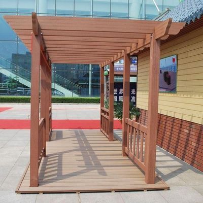 Anti Kemerler Ahşap Modern Pergola 146 X 22m Açık Köprü Küçük Ahşap Pergolalar