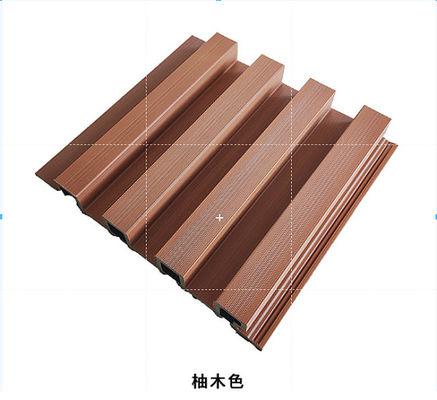 205 X 20MM Su Geçirmez Wpc 3d Duvar Kaplama Gazebo Ahşap Plastik Kompozit Duvar Paneli